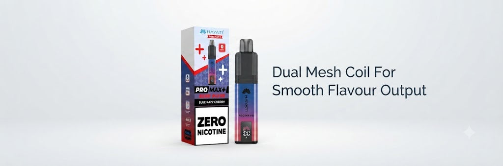 Dual Mesh Coil For Smooth Flavour Output