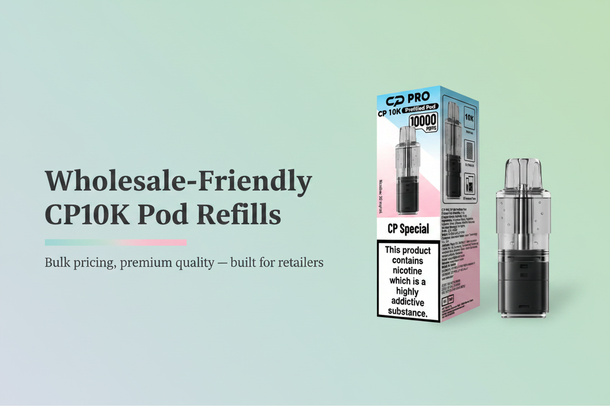 Wholesale-Friendly CP10K Pod Refills