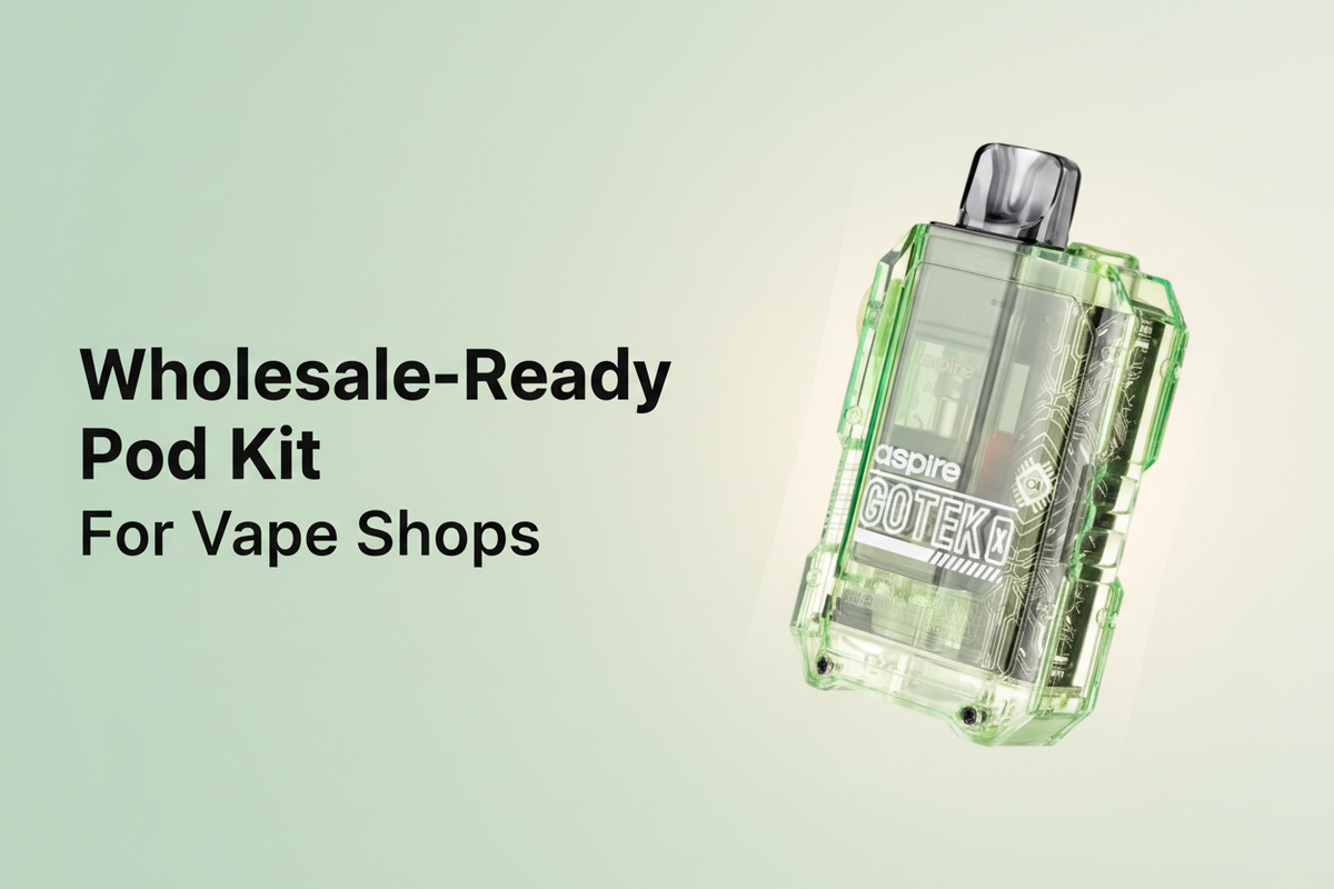 Wholesale-Ready Pod Kit For Vape Shops