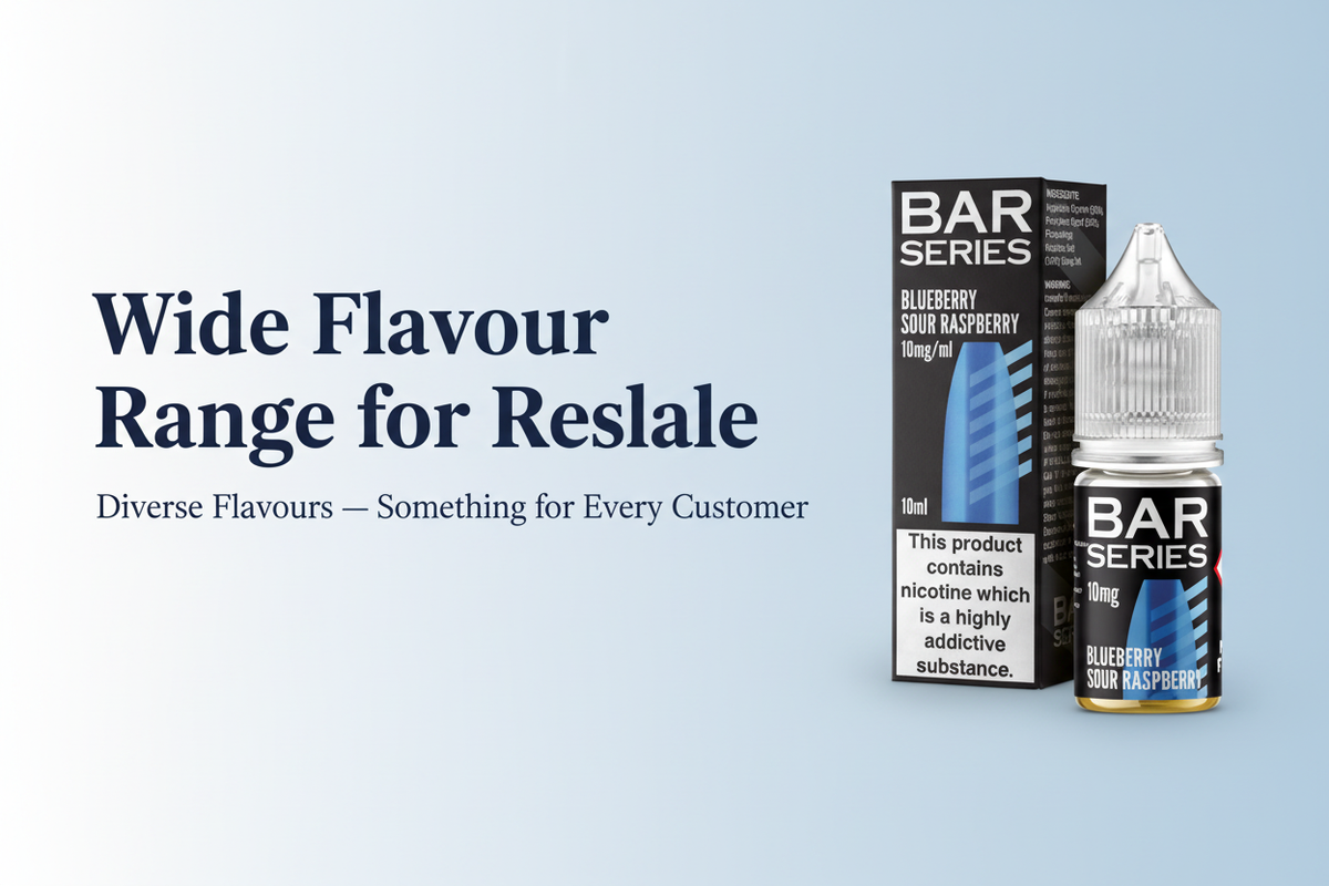 Wide Flavour Range for Resale
