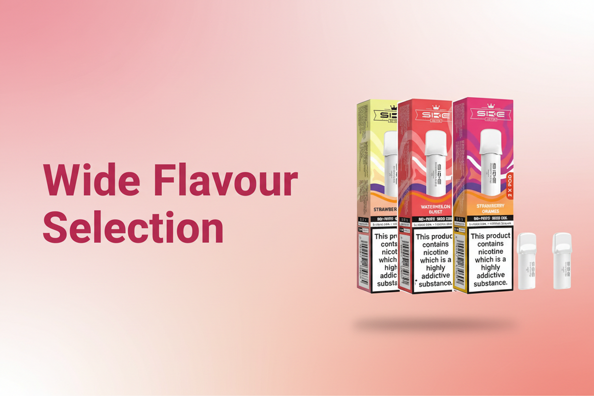 Wide Flavour Selection