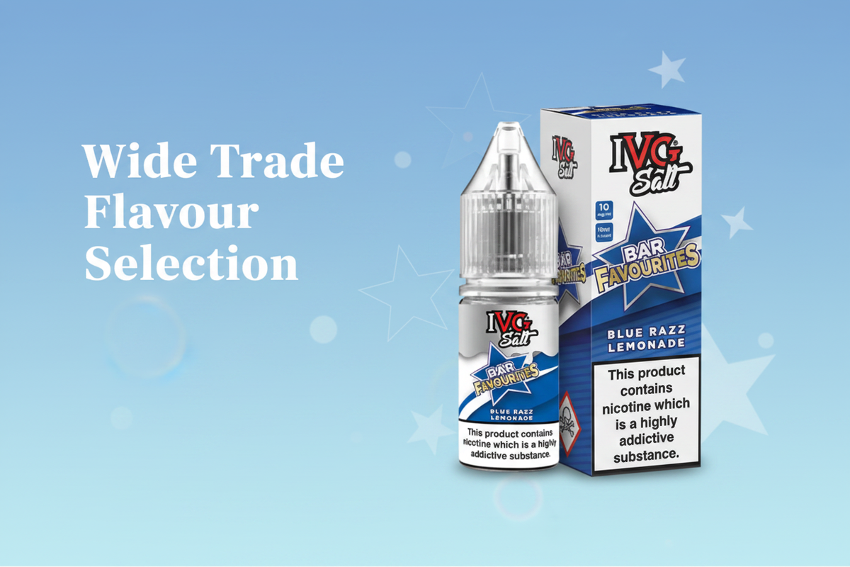 Wide Trade Flavour Selection