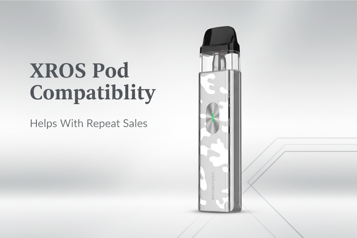 XROS Pod Compatibility Helps With Repeat Sales